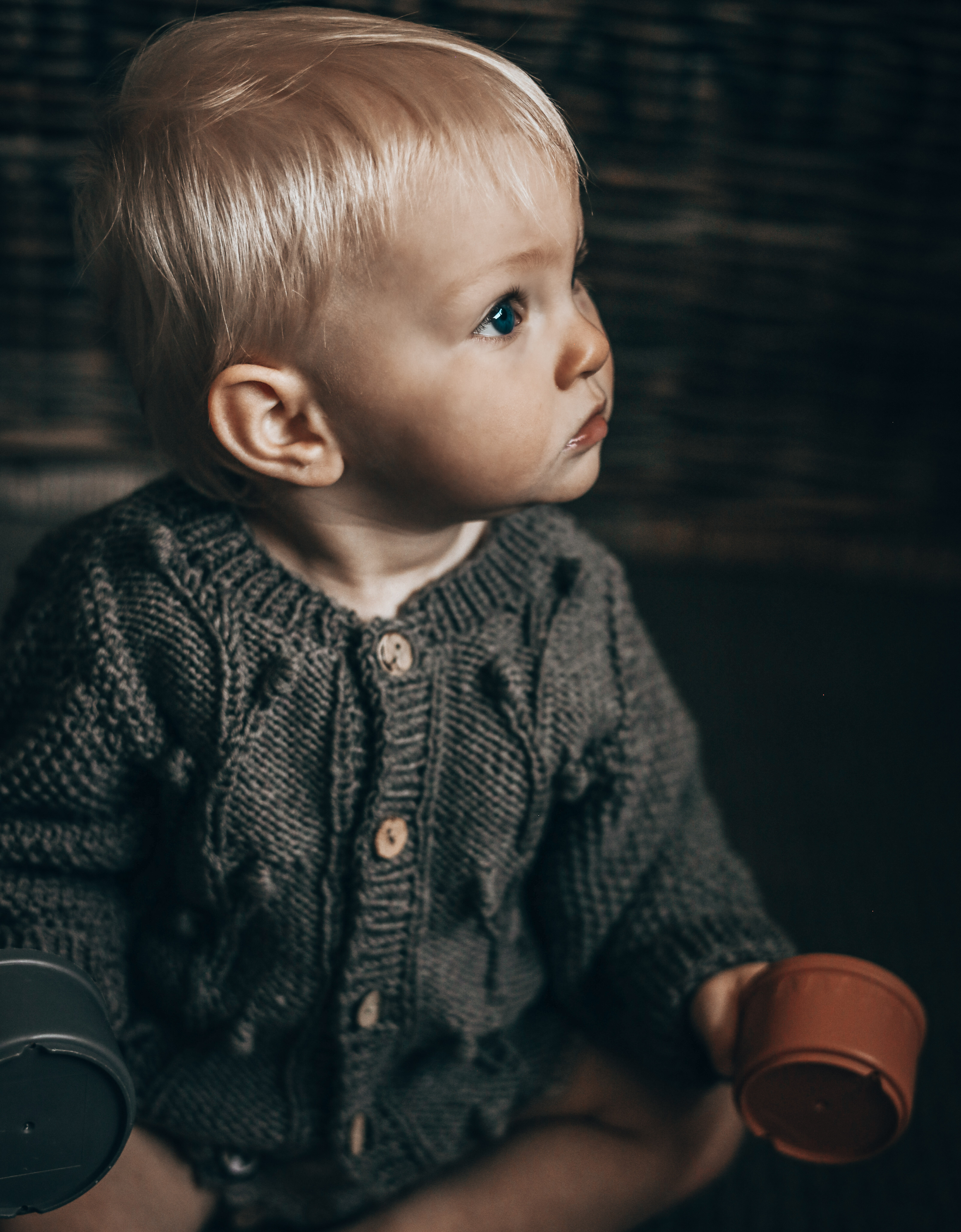 Matilda Cardigan - Hand-knitted merino wool baby and toddler chunky cardy